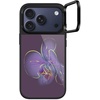 image:imageCASETiFY for iPhone 17 Pro Case  Glaze Ring Stand MagSafe Compatible  Kickstand  49 ft 1X Military Grade Drop Protection  Pastel Gradient  BlackOrchid in glow