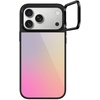 image:imageCASETiFY for iPhone 17 Pro Case  Glaze Ring Stand MagSafe Compatible  Kickstand  49 ft 1X Military Grade Drop Protection  Pastel Gradient  BlackPastel Gradient