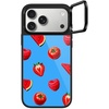 image:imageCASETiFY for iPhone 17 Pro Case  Glaze Ring Stand MagSafe Compatible  Kickstand  49 ft 1X Military Grade Drop Protection  Pastel Gradient  BlackRed Fruits on Sale