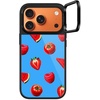 image:imageCASETiFY for iPhone 17 Pro Case  Glaze Ring Stand MagSafe Compatible  Kickstand  49 ft 1X Military Grade Drop Protection  Pastel Gradient  BlackRed Fruits on Sale
