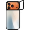 image:imageCASETiFY for iPhone 17 Pro Case  Glaze Ring Stand MagSafe Compatible  Kickstand  49 ft 1X Military Grade Drop Protection  Pastel Gradient  BlackSoft Silk