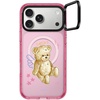 image:imageCASETiFY for iPhone 17 Pro Max Case  Impact Ring Stand MagSafe Compatible  Kickstand  66 ft 3X Military Grade Drop Protection  Clouds  PinkAngel Teddy Bear