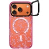 image:imageCASETiFY for iPhone 17 Pro Max Case  Impact Ring Stand MagSafe Compatible  Kickstand  66 ft 3X Military Grade Drop Protection  Clouds  PinkBOWS