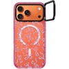 image:imageCASETiFY for iPhone 17 Pro Max Case  Impact Ring Stand MagSafe Compatible  Kickstand  66 ft 3X Military Grade Drop Protection  Clouds  PinkBOWS