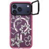 image:imageCASETiFY for iPhone 17 Pro Max Case  Impact Ring Stand MagSafe Compatible  Kickstand  66 ft 3X Military Grade Drop Protection  Clouds  PinkChrome Doodles