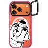 image:imageCASETiFY for iPhone 17 Pro Max Case  Impact Ring Stand MagSafe Compatible  Kickstand  66 ft 3X Military Grade Drop Protection  Clouds  PinkDOG LOVES COFFEE