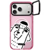 image:imageCASETiFY for iPhone 17 Pro Max Case  Impact Ring Stand MagSafe Compatible  Kickstand  66 ft 3X Military Grade Drop Protection  Clouds  PinkDOG LOVES COFFEE