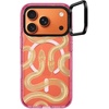 image:imageCASETiFY for iPhone 17 Pro Max Case  Impact Ring Stand MagSafe Compatible  Kickstand  66 ft 3X Military Grade Drop Protection  Clouds  PinkGold Kingsnake
