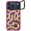 image:imageCASETiFY for iPhone 17 Pro Max Case  Impact Ring Stand MagSafe Compatible  Kickstand  66 ft 3X Military Grade Drop Protection  Clouds  PinkGold Kingsnake