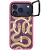 image:imageCASETiFY for iPhone 17 Pro Max Case  Impact Ring Stand MagSafe Compatible  Kickstand  66 ft 3X Military Grade Drop Protection  Clouds  PinkGold Kingsnake