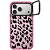 image:imageCASETiFY for iPhone 17 Pro Max Case  Impact Ring Stand MagSafe Compatible  Kickstand  66 ft 3X Military Grade Drop Protection  Clouds  PinkLacie Leopard