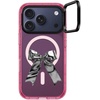 image:imageCASETiFY for iPhone 17 Pro Max Case  Impact Ring Stand MagSafe Compatible  Kickstand  66 ft 3X Military Grade Drop Protection  Clouds  PinkMetallic Ribbon