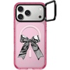 image:imageCASETiFY for iPhone 17 Pro Max Case  Impact Ring Stand MagSafe Compatible  Kickstand  66 ft 3X Military Grade Drop Protection  Clouds  PinkMetallic Ribbon