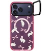 image:imageCASETiFY for iPhone 17 Pro Max Case  Impact Ring Stand MagSafe Compatible  Kickstand  66 ft 3X Military Grade Drop Protection  Clouds  PinkRabbit Ribbon