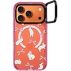 image:imageCASETiFY for iPhone 17 Pro Max Case  Impact Ring Stand MagSafe Compatible  Kickstand  66 ft 3X Military Grade Drop Protection  Clouds  PinkRabbit Ribbon