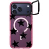 image:imageCASETiFY for iPhone 17 Pro Max Case  Impact Ring Stand MagSafe Compatible  Kickstand  66 ft 3X Military Grade Drop Protection  Clouds  PinkStar Marks