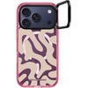 image:imageCASETiFY for iPhone 17 Pro Max Case  Impact Ring Stand MagSafe Compatible  Kickstand  66 ft 3X Military Grade Drop Protection  Clouds  PinkTan Abstract Shapes
