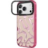 image:imageCASETiFY for iPhone 17 Pro Max Case  Impact Ring Stand MagSafe Compatible  Kickstand  66 ft 3X Military Grade Drop Protection  Clouds  PinkTan Abstract Shapes