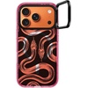 image:imageCASETiFY for iPhone 17 Pro Max Case  Impact Ring Stand MagSafe Compatible  Kickstand  66 ft 3X Military Grade Drop Protection  Clouds  PinkTransparent Kingsnake