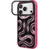image:imageCASETiFY for iPhone 17 Pro Max Case  Impact Ring Stand MagSafe Compatible  Kickstand  66 ft 3X Military Grade Drop Protection  Clouds  PinkTransparent Kingsnake
