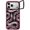 image:imageCASETiFY for iPhone 17 Pro Max Case  Impact Ring Stand MagSafe Compatible  Kickstand  66 ft 3X Military Grade Drop Protection  Clouds  PinkTransparent Kingsnake
