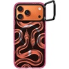 image:imageCASETiFY for iPhone 17 Pro Max Case  Impact Ring Stand MagSafe Compatible  Kickstand  66 ft 3X Military Grade Drop Protection  Clouds  PinkTransparent Kingsnake