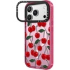 image:imageCASETiFY for iPhone 17 Pro Max Case  Impact Ring Stand MagSafe Compatible  Kickstand  66 ft 3X Military Grade Drop Protection  Clouds  Pinkvibrant red cherry pattern