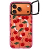 image:imageCASETiFY for iPhone 17 Pro Max Case  Impact Ring Stand MagSafe Compatible  Kickstand  66 ft 3X Military Grade Drop Protection  Clouds  Pinkvibrant red cherry pattern
