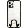 Cute penguin in snow