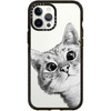 peekaboo cat on rose gold
