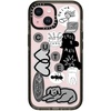 image:imageCASETiFY for iPhone 15 Case  Impact  Slim Fit  82 ft 4x Military Grade Drop Protection  INAP STICKER 01  Black