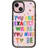 image:imageCASETiFY for iPhone 15 Case  Impact  Slim Fit  82 ft 4x Military Grade Drop Protection  You are exactly where you need to be  Black
