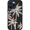 Modern tropical palm tree silhouette