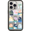image:imageCASETiFY for iPhone 15 Pro Case  Compact Compatible with MagSafe  Slim and Sleek  4ft 2x Military Grade Drop Protection  BEACHY VACAY BY BROOK GOSSEN  Black