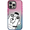 image:imageCASETiFY for iPhone 15 Pro Max Case  Impact  Slim Fit  82 ft 4x Military Grade Drop Protection  DOG LOVES COFFEE  Cotton Candy
