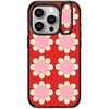 Retro Floral Red and Pink