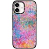 image:imageCASETiFY for iPhone 16 Plus Case  Impact Compatible with MagSafe  82 ft 4x Military Grade Drop Protection  My Neon Summer by Ingrid Ching  Black