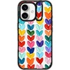 Clear Polka Daub Hearts