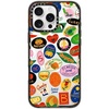 image:imageCASETiFY for iPhone 16 Pro Max Case  Impact Compatible with MagSafe  82 ft 4x Military Grade Drop Protection  FRUIT STICKERS  Black