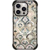 image:imageCASETiFY for iPhone 16 Pro Max Case  Ultra Impact Compatible with MagSafe  Strong Slim  115 ft 5X Militray Grade Drop Protection  Clouds  BlackArt Deco Marble Tiles