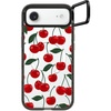 vibrant red cherry pattern