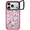 image:imageCASETiFY for iPhone 17 Pro Max Case  Impact Ring Stand MagSafe Compatible  Kickstand  66 ft 3X Military Grade Drop Protection  Clouds  PinkChrome Doodles