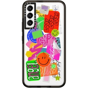 image:imageCASETiFY for Galaxy S25 Case  Impact  82 ft 4x Military Grade Drop Protection  Chrome Doodles  BlackAries Moross Sticker