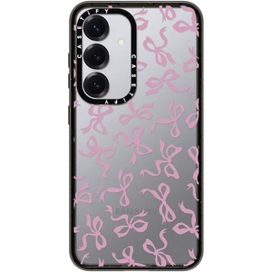 image:imageCASETiFY for Galaxy S25 Case  Impact  82 ft 4x Military Grade Drop Protection  Chrome Doodles  BlackBOWS
