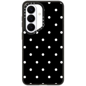 image:imageCASETiFY for Galaxy S25 Case  Impact  82 ft 4x Military Grade Drop Protection  Chrome Doodles  BlackClassic Dottie