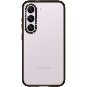 image:imageCASETiFY for Galaxy S25 Case  Impact  82 ft 4x Military Grade Drop Protection  Chrome Doodles  BlackClear Black