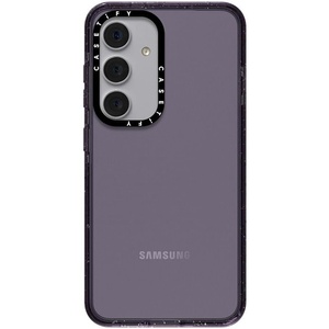 image:imageCASETiFY for Galaxy S25 Case  Impact  82 ft 4x Military Grade Drop Protection  Chrome Doodles  BlackDeep Purple