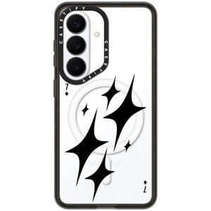 image:imageCASETiFY for Galaxy S25 Case  Impact  82 ft 4x Military Grade Drop Protection  Chrome Doodles  BlackDiamond card