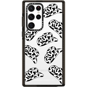 image:imageCASETiFY for Galaxy S25 Case  Impact  82 ft 4x Military Grade Drop Protection  Chrome Doodles  BlackThe Cowgirl