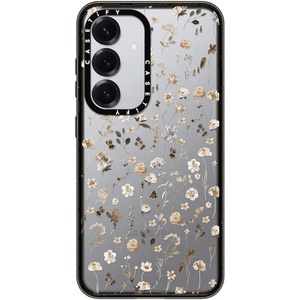 image:imageCASETiFY for Galaxy S25 Case  Impact  82 ft 4x Military Grade Drop Protection  Chrome Doodles  BlackWILDFLOWER FRIDAY